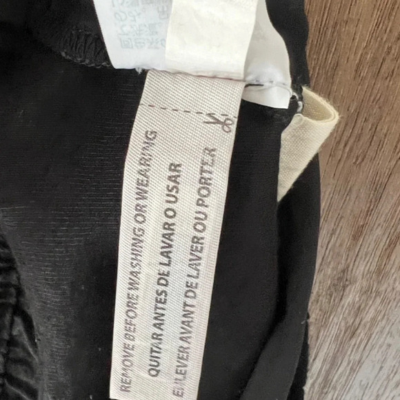 Madewell Drapey Track Trouser Black Size Small - Picture 8 of 9